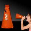 Orange 9" Plastic Megaphone